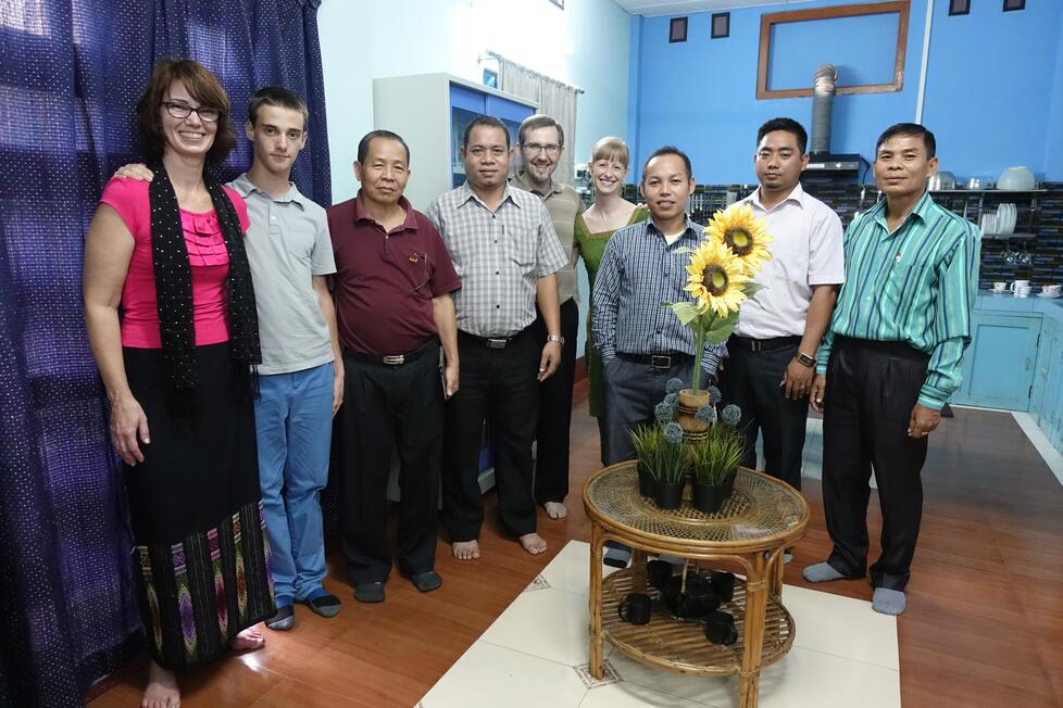 During Linguistic workshop with Dr.Connie